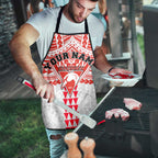 Personalized Sydney Swans Apron Polynesian Tribal Pattern Heritage Football
