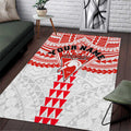 Personalized Sydney Swans Area Rug Polynesian Tribal Pattern Heritage Football
