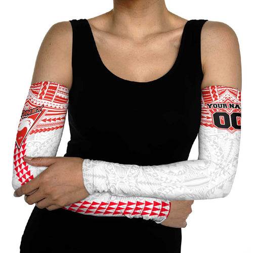 Personalized Sydney Swans Arm Sleeves Polynesian Tribal Pattern Heritage Football
