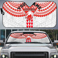 Personalized Sydney Swans Auto Sun Shade Polynesian Tribal Pattern Heritage Football