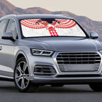 Personalized Sydney Swans Auto Sun Shade Polynesian Tribal Pattern Heritage Football