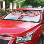 Personalized Sydney Swans Auto Sun Shade Polynesian Tribal Pattern Heritage Football