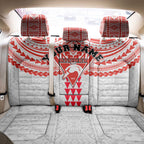 Personalized Sydney Swans Back Car Seat Cover Polynesian Tribal Pattern Heritage Football