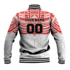 Personalized Sydney Swans Baseball Jacket Polynesian Tribal Pattern Heritage Football
