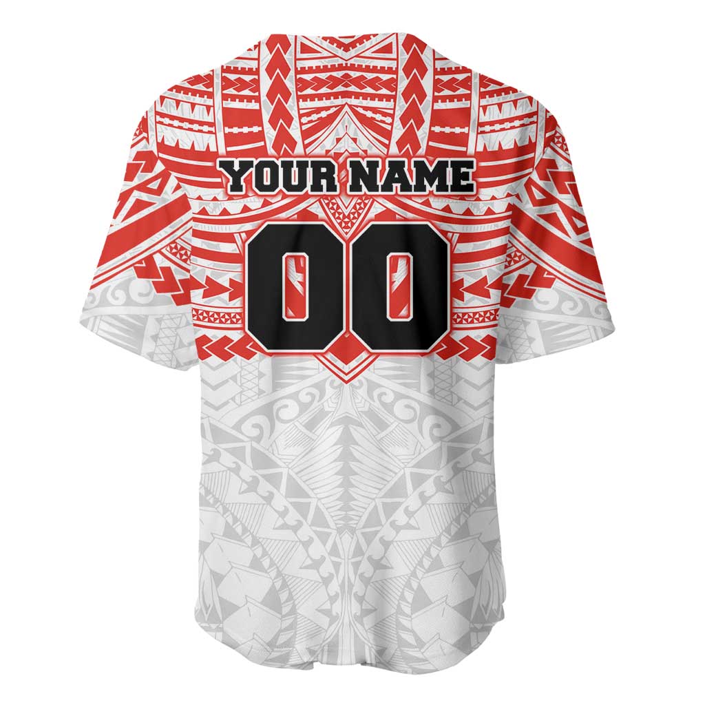Personalized Sydney Swans Baseball Jersey Polynesian Tribal Pattern Heritage Football