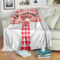 Personalized Sydney Swans Blanket Polynesian Tribal Pattern Heritage Football