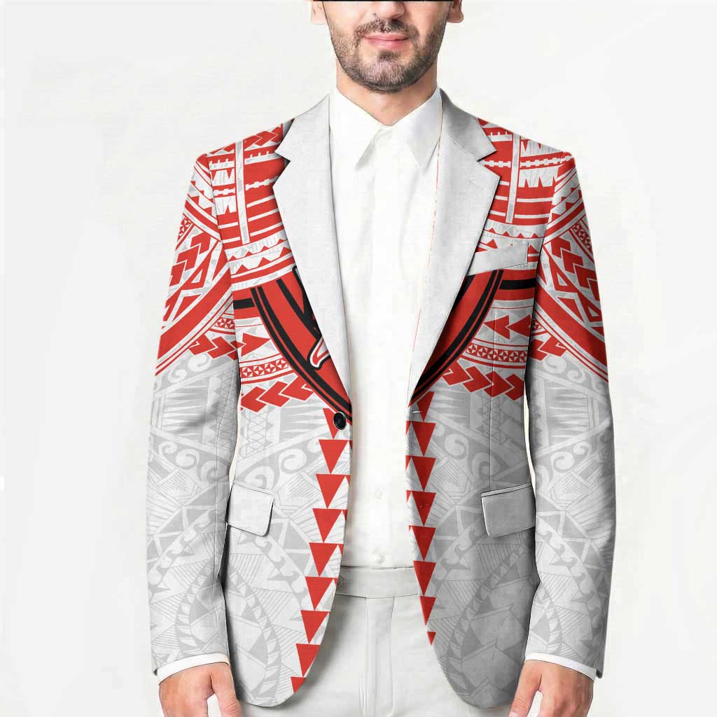 Personalized Sydney Swans Blazer Polynesian Tribal Pattern Heritage Football