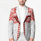 Personalized Sydney Swans Blazer Polynesian Tribal Pattern Heritage Football