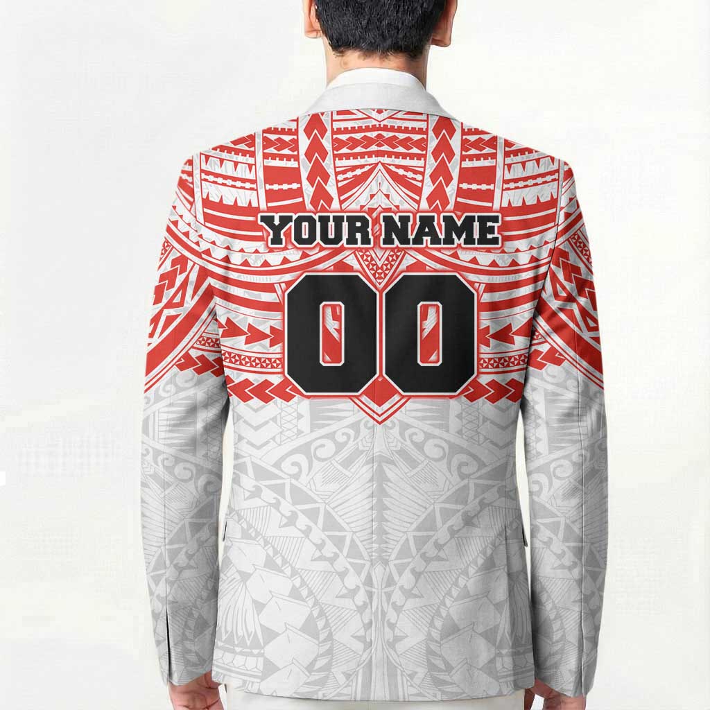 Personalized Sydney Swans Blazer Polynesian Tribal Pattern Heritage Football
