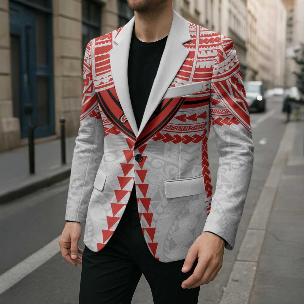 Personalized Sydney Swans Blazer Polynesian Tribal Pattern Heritage Football