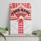 Personalized Sydney Swans Canvas Wall Art Polynesian Tribal Pattern Heritage Football