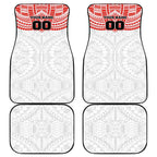 Personalized Sydney Swans Car Mats Polynesian Tribal Pattern Heritage Football