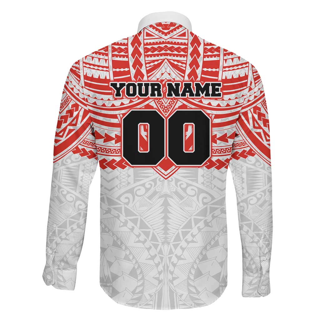 Personalized Sydney Swans Family Matching Off Shoulder Maxi Dress and Hawaiian Shirt Polynesian Tribal Pattern Heritage Football