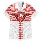 Personalized Sydney Swans Family Matching Puletasi and Hawaiian Shirt Polynesian Tribal Pattern Heritage Football