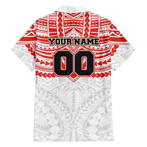 Personalized Sydney Swans Family Matching Puletasi and Hawaiian Shirt Polynesian Tribal Pattern Heritage Football