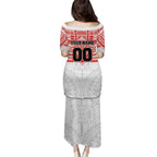Personalized Sydney Swans Family Matching Puletasi and Hawaiian Shirt Polynesian Tribal Pattern Heritage Football