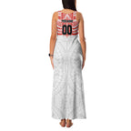 Personalized Sydney Swans Family Matching Tank Maxi Dress and Hawaiian Shirt Polynesian Tribal Pattern Heritage Football