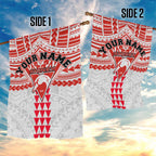 Personalized Sydney Swans Garden Flag Polynesian Tribal Pattern Heritage Football