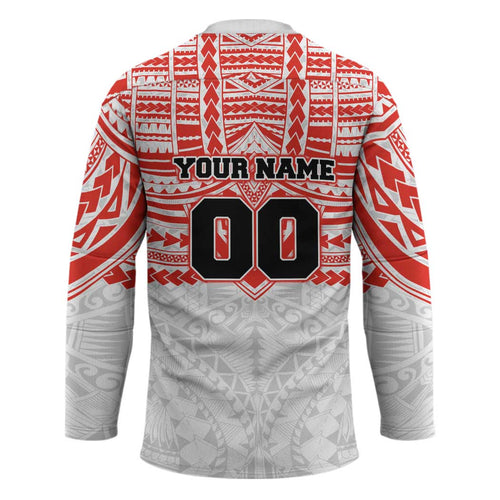 Personalized Sydney Swans Hockey Jersey Polynesian Tribal Pattern Heritage Football