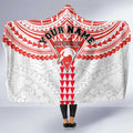 Personalized Sydney Swans Hooded Blanket Polynesian Tribal Pattern Heritage Football