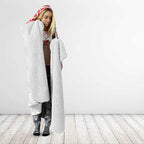 Personalized Sydney Swans Hooded Blanket Polynesian Tribal Pattern Heritage Football