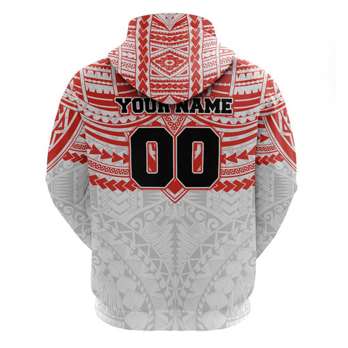 Personalized Sydney Swans Hoodie Polynesian Tribal Pattern Heritage Football