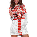 Personalized Sydney Swans Hoodie Dress Polynesian Tribal Pattern Heritage Football