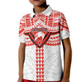 Personalized Sydney Swans Kid Polo Shirt Polynesian Tribal Pattern Heritage Football