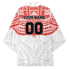 Personalized Sydney Swans Kimono Polynesian Tribal Pattern Heritage Football