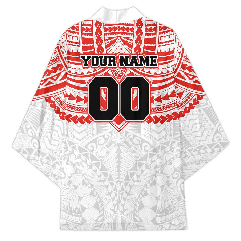 Personalized Sydney Swans Kimono Polynesian Tribal Pattern Heritage Football
