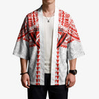 Personalized Sydney Swans Kimono Polynesian Tribal Pattern Heritage Football