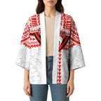 Personalized Sydney Swans Kimono Polynesian Tribal Pattern Heritage Football