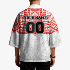 Personalized Sydney Swans Kimono Polynesian Tribal Pattern Heritage Football
