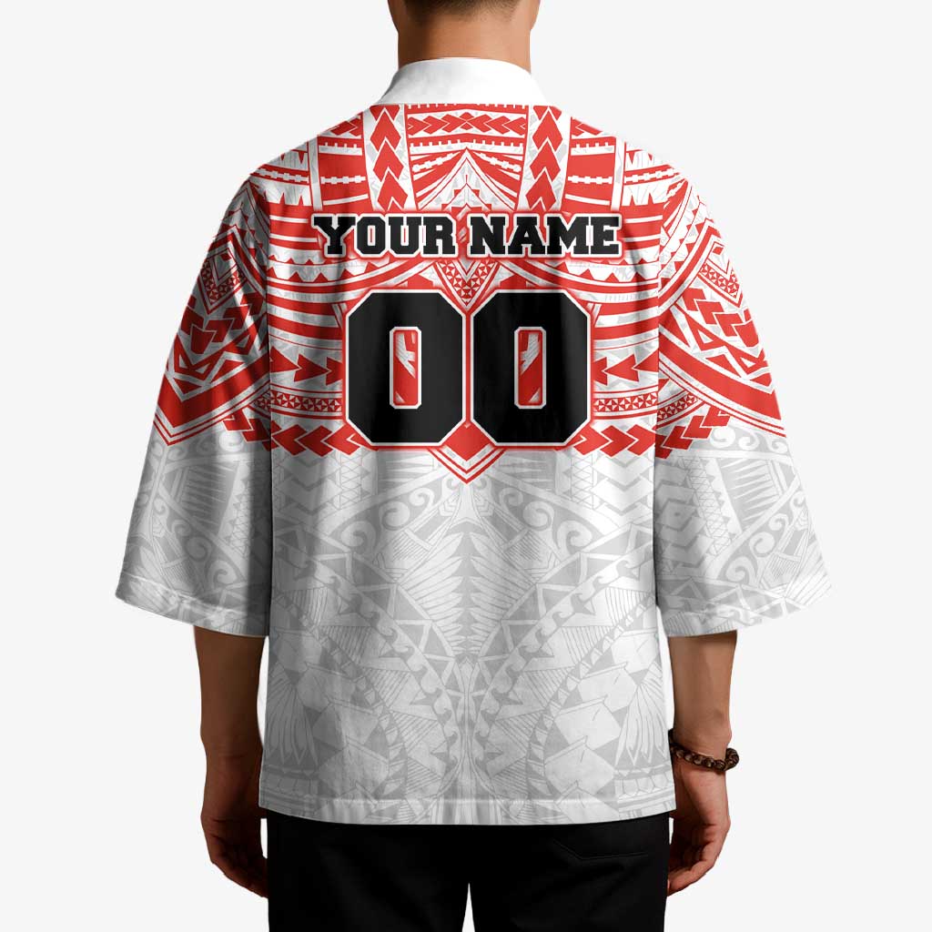 Personalized Sydney Swans Kimono Polynesian Tribal Pattern Heritage Football