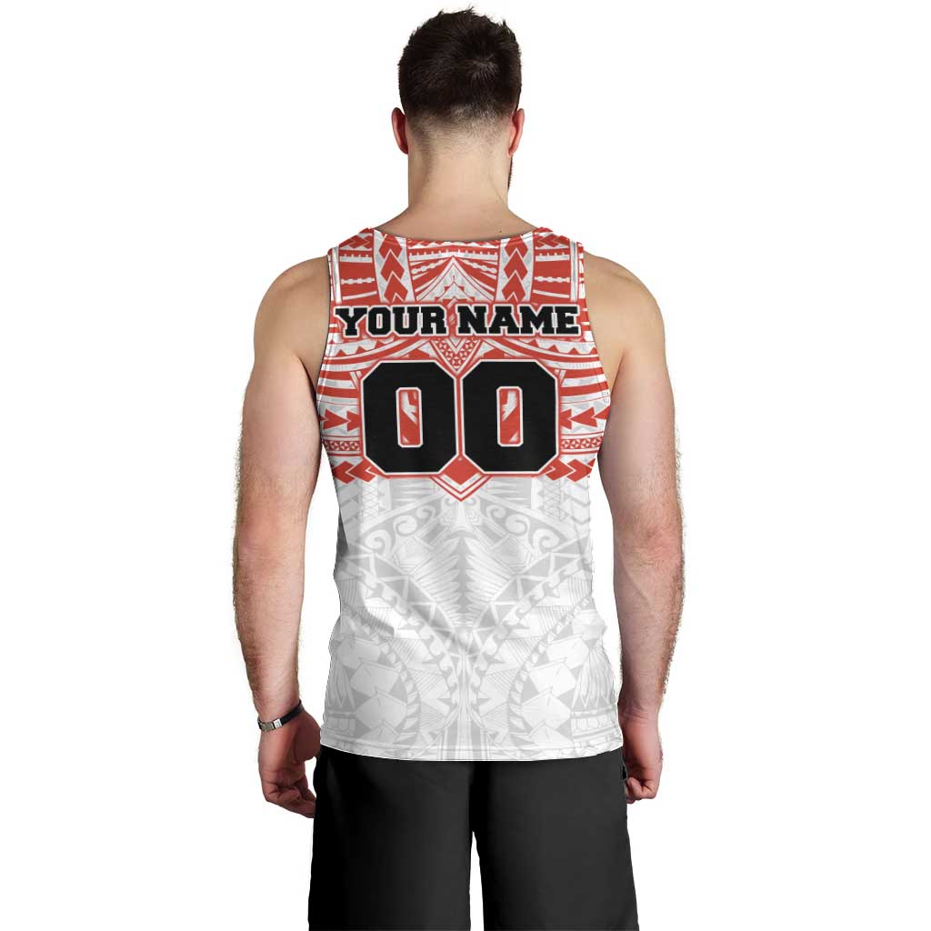 Personalized Sydney Swans Men Tank Top Polynesian Tribal Pattern Heritage Football