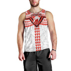 Personalized Sydney Swans Men Tank Top Polynesian Tribal Pattern Heritage Football