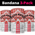Personalized Sydney Swans Neck Gaiter Polynesian Tribal Pattern Heritage Football