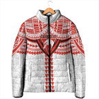 Personalized Sydney Swans Padded Jacket Polynesian Tribal Pattern Heritage Football