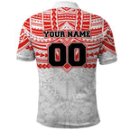 Personalized Sydney Swans Polo Shirt Polynesian Tribal Pattern Heritage Football