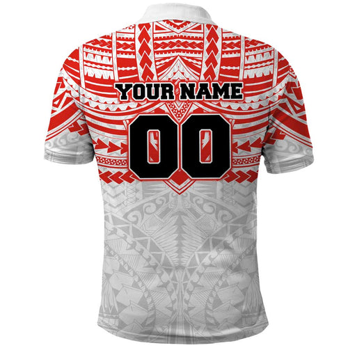 Personalized Sydney Swans Polo Shirt Polynesian Tribal Pattern Heritage Football