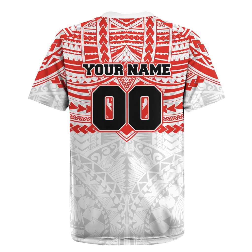 Personalized Sydney Swans Rugby Jersey Polynesian Tribal Pattern Heritage Football