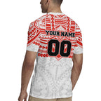Personalized Sydney Swans Rugby Jersey Polynesian Tribal Pattern Heritage Football