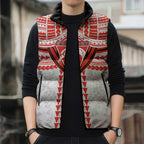 Personalized Sydney Swans Sleeveless Puffer Jacket Polynesian Tribal Pattern Heritage Football