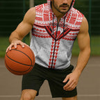 Personalized Sydney Swans Sleeveless Zip Hoodie Polynesian Tribal Pattern Heritage Football
