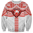 Personalized Sydney Swans Sweatshirt Polynesian Tribal Pattern Heritage Football