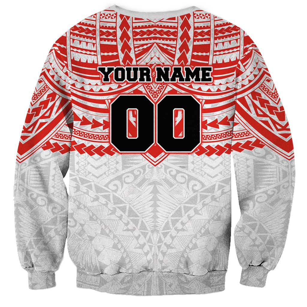 Personalized Sydney Swans Sweatshirt Polynesian Tribal Pattern Heritage Football
