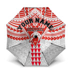 Personalized Sydney Swans Umbrella Polynesian Tribal Pattern Heritage Football
