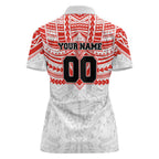 Personalized Sydney Swans Women Polo Shirt Polynesian Tribal Pattern Heritage Football