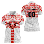 Personalized Sydney Swans Women Polo Shirt Polynesian Tribal Pattern Heritage Football