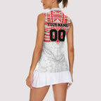 Personalized Sydney Swans Women Sleeveless Polo Shirt Polynesian Tribal Pattern Heritage Football